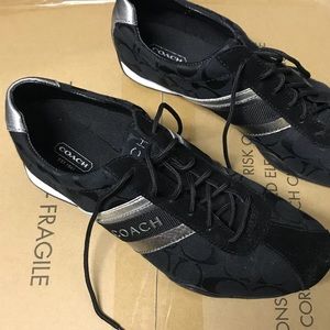 Coach sneakers size 9.5